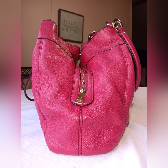 Coach Coral Handbag Shoulder Bag Tote Purse - Picture 2 of 8